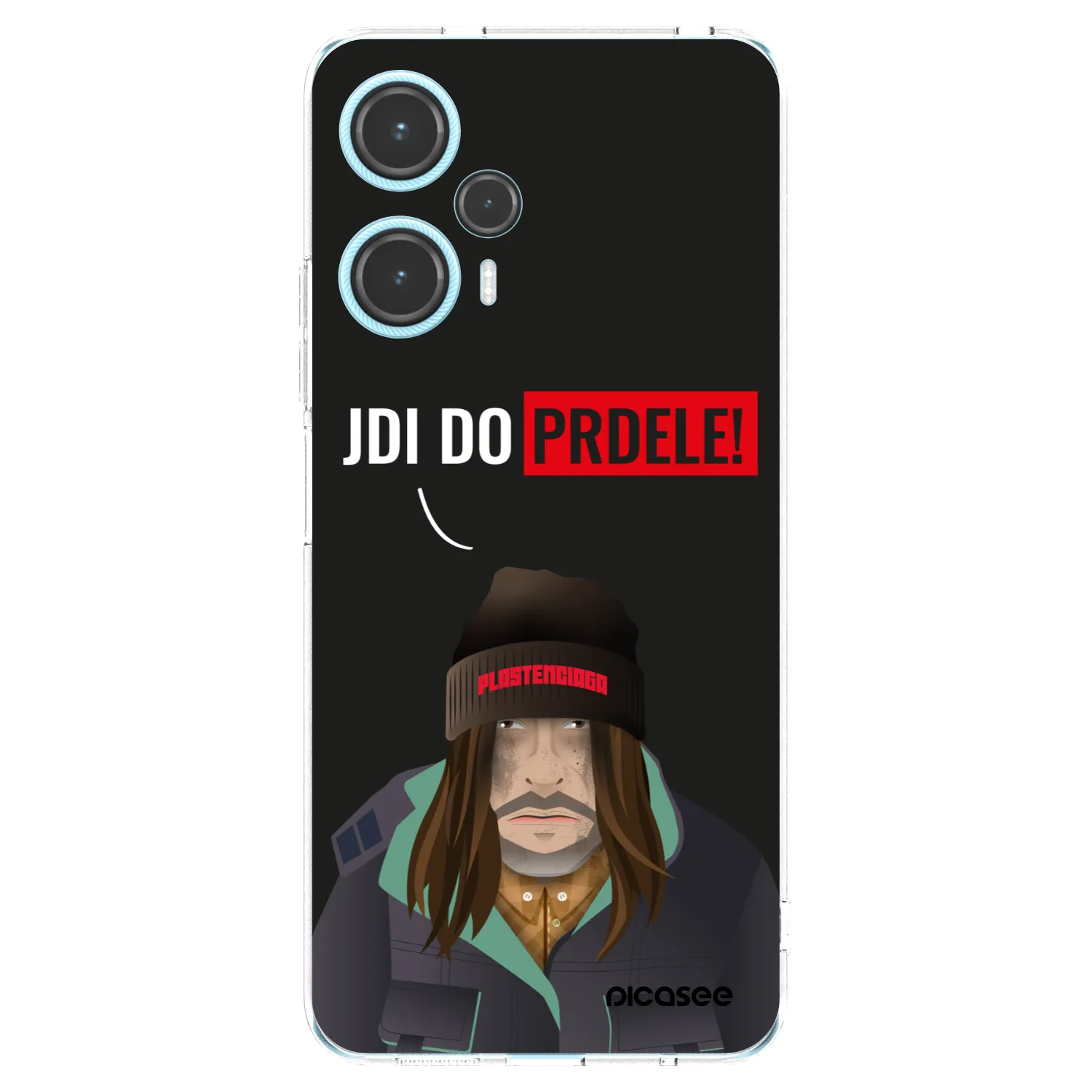 Picasee silikonski prozorni ovitek za Xiaomi Poco F5 - Bezďák