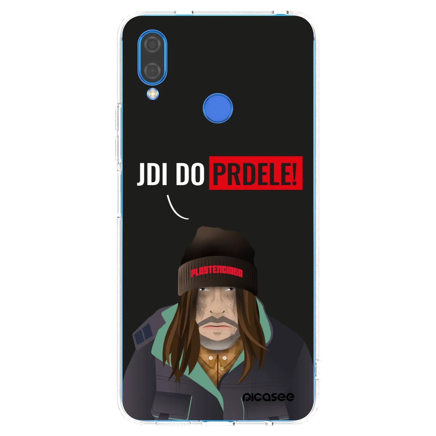 Picasee silikonski prozorni ovitek za Huawei Nova 3 - Bezďák