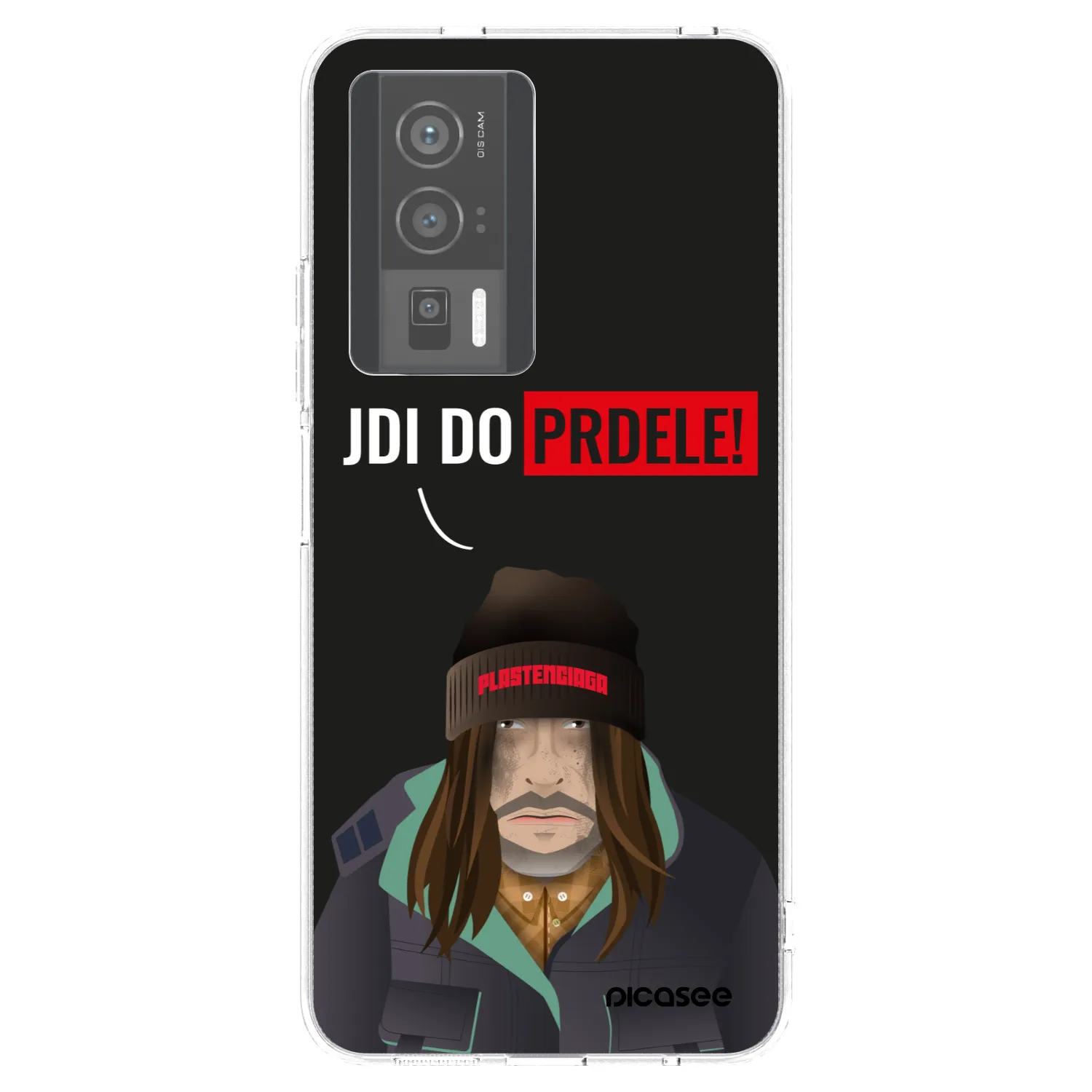 Picasee silikonski prozorni ovitek za Xiaomi Poco F5 Pro 5G - Bezďák