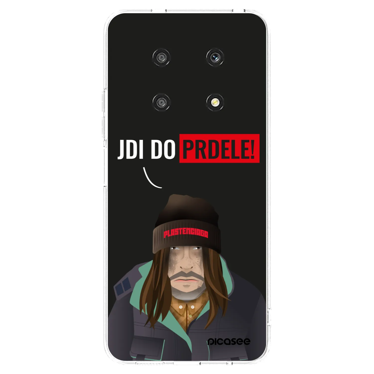 Picasee silikonski prozorni ovitek za Honor Magic4 Lite 5G - Bezďák