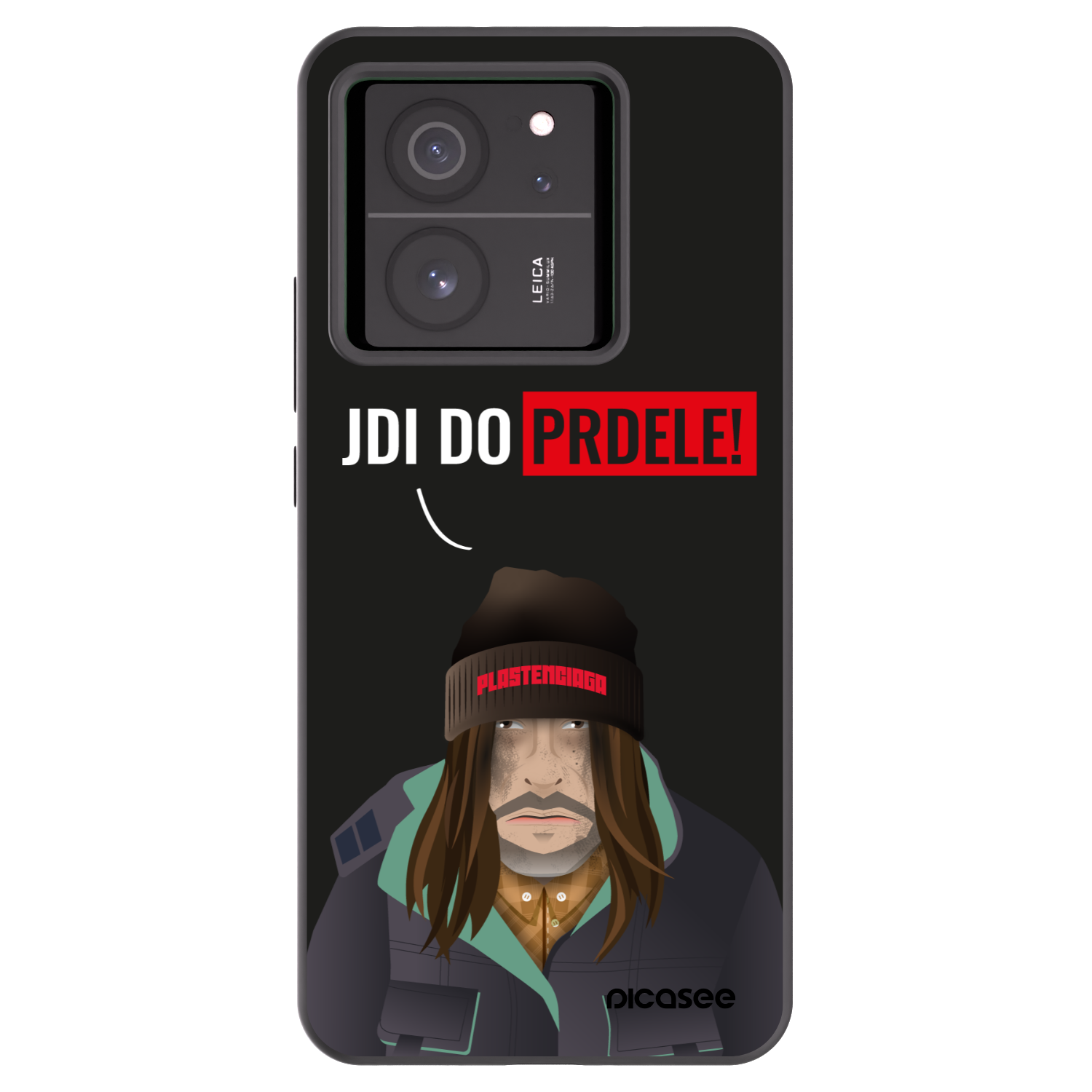 Picasee silikonski črni ovitek za Xiaomi 13T Pro - Bezďák