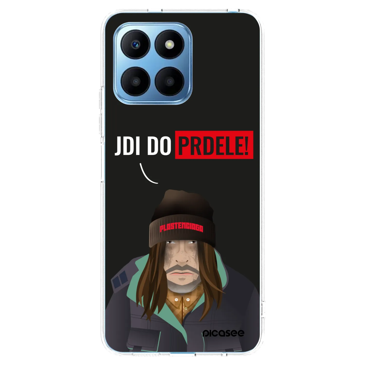 Picasee silikonski prozorni ovitek za Honor 70 Lite - Bezďák