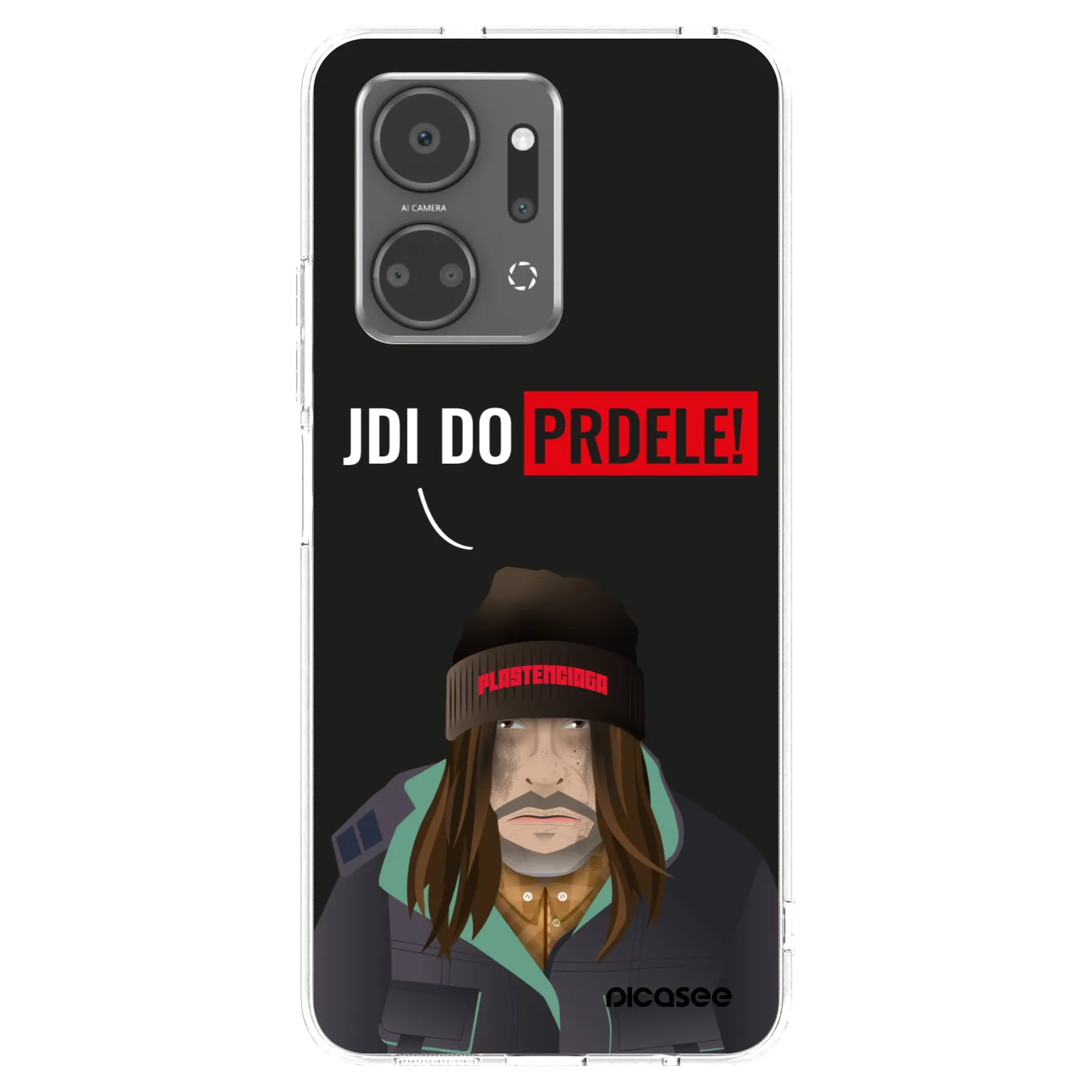 Picasee silikonski prozorni ovitek za Honor X7a - Bezďák