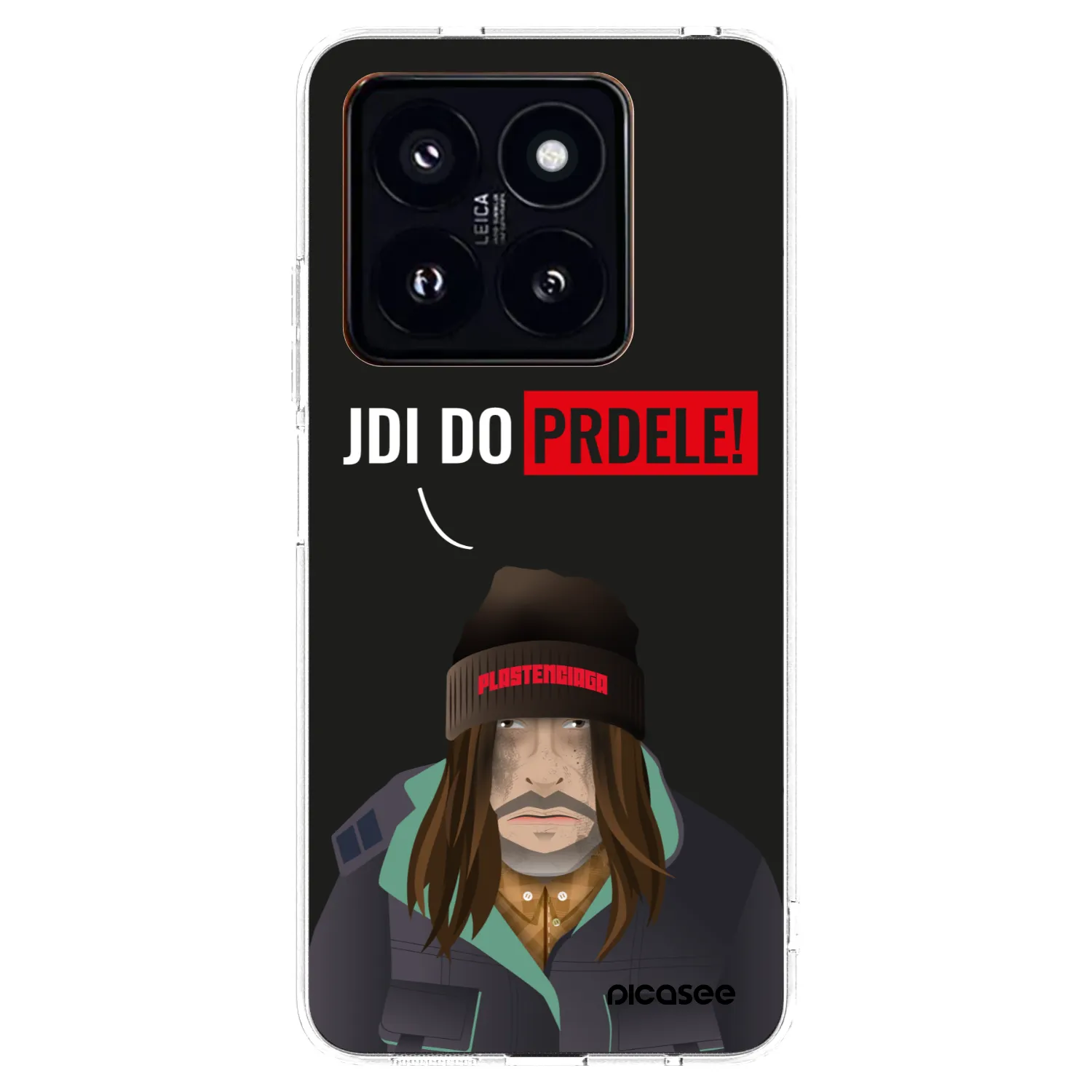 Picasee silikonski prozorni ovitek za Xiaomi 14 Pro - Bezďák
