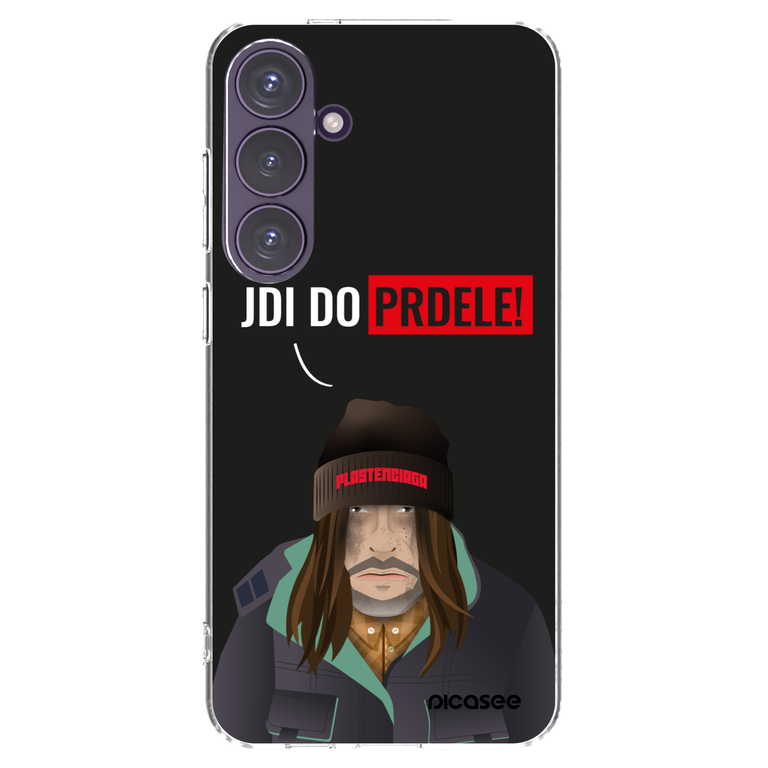 Picasee silikonski prozorni ovitek za Samsung Galaxy S24+ S926B 5G - Bezďák