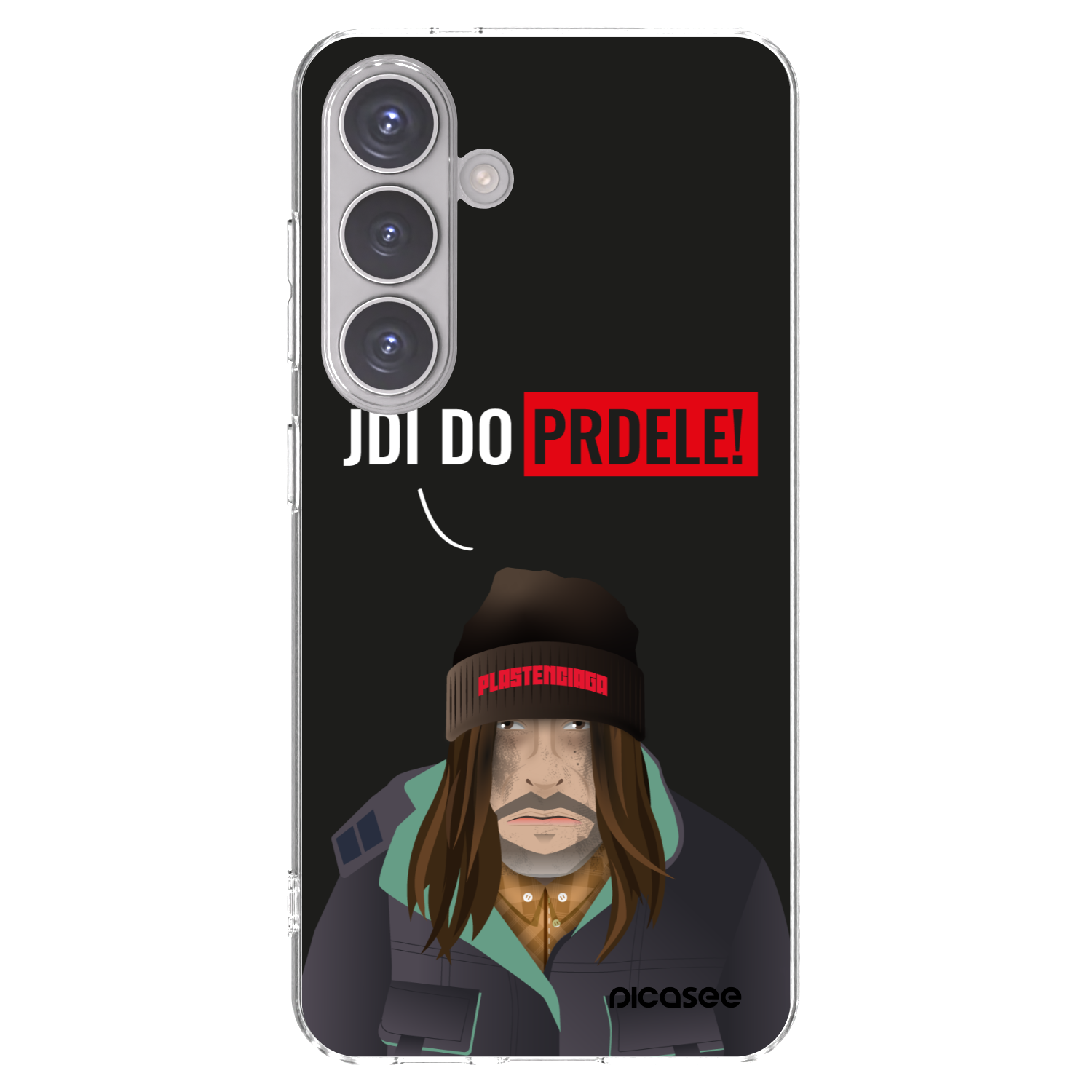 Picasee silikonski prozorni ovitek za Samsung Galaxy S24 S921B 5G - Bezďák