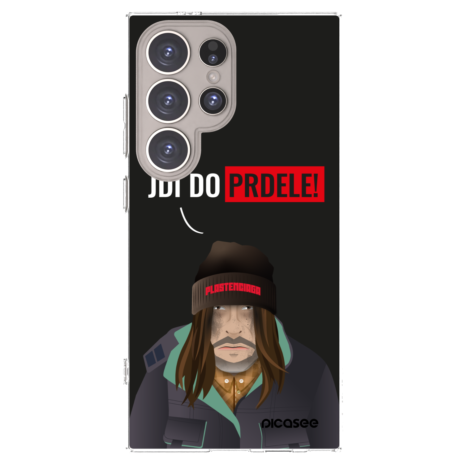 Picasee silikonski prozorni ovitek za Samsung Galaxy S24 Ultra S928B 5G - Bezďák