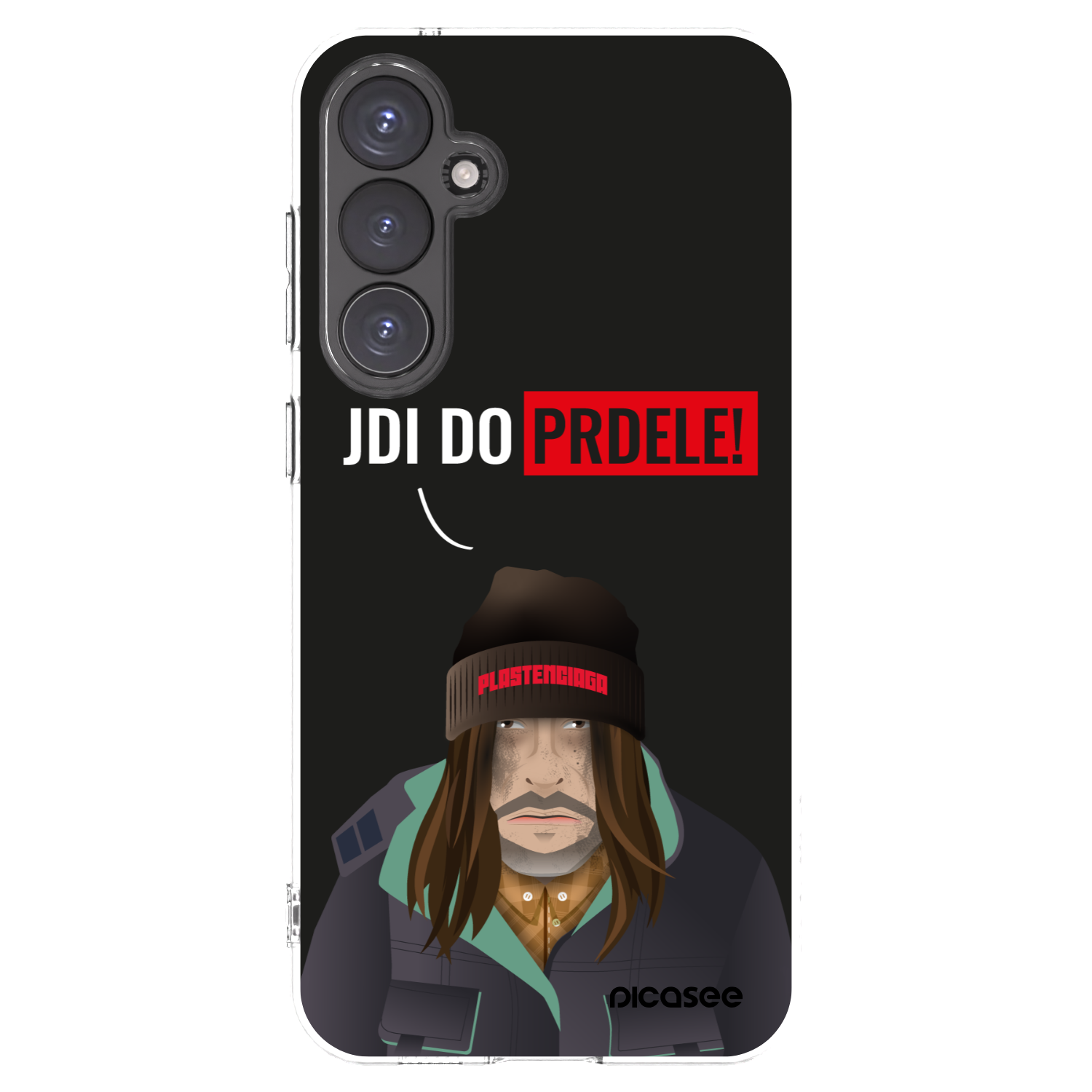 Picasee silikonski prozorni ovitek za Samsung Galaxy S23 FE S711B - Bezďák