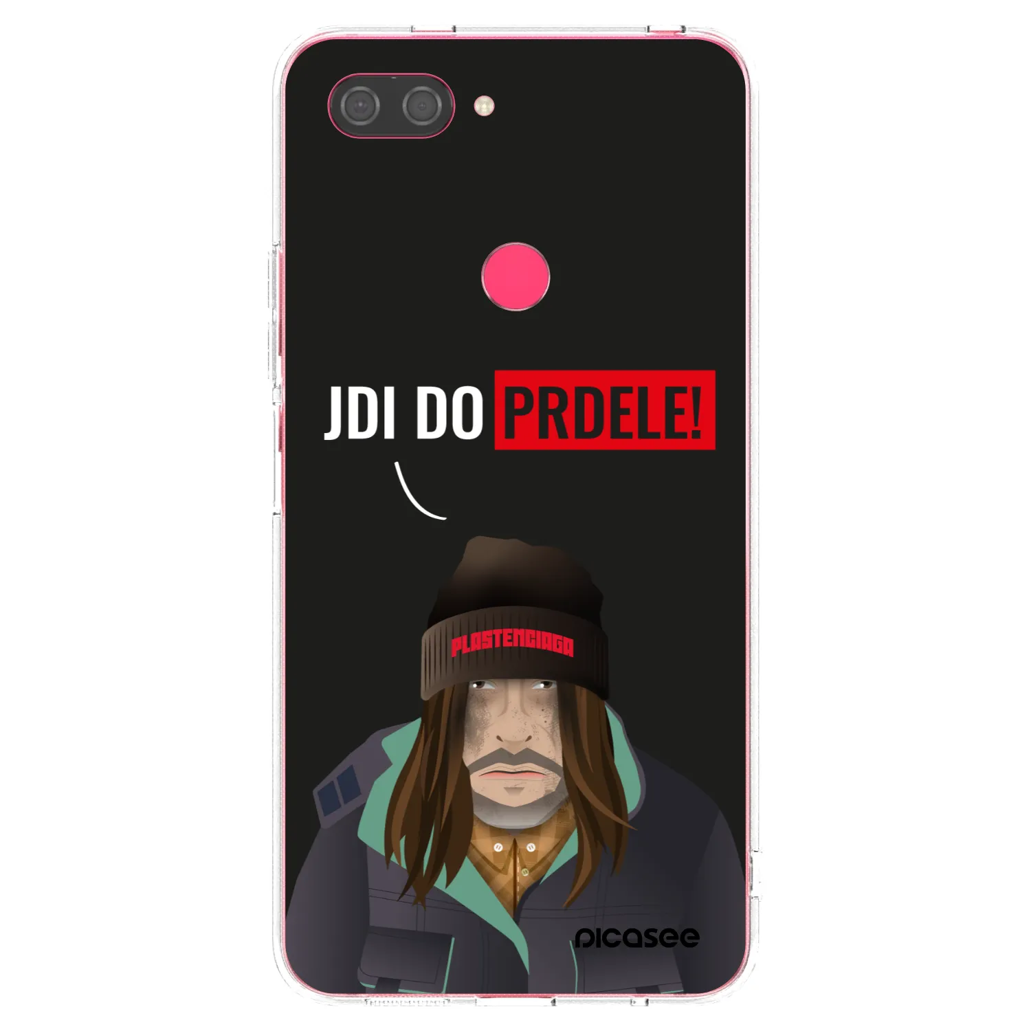 Picasee silikonski prozorni ovitek za Xiaomi Mi 8 Lite - Bezďák