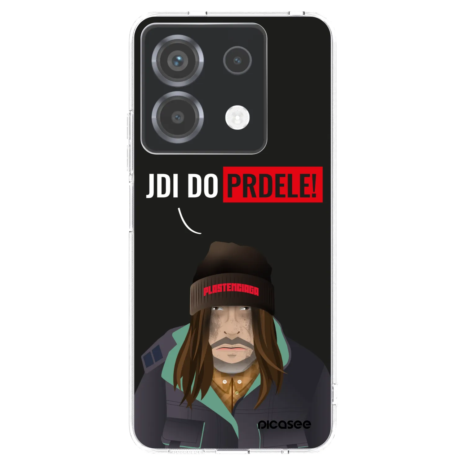 Picasee silikonski prozorni ovitek za Xiaomi Poco X6 - Bezďák