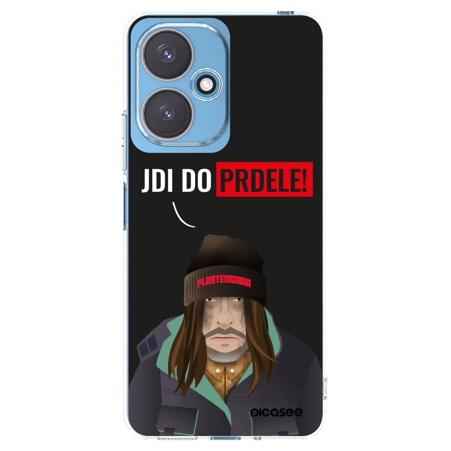 Picasee silikonski prozorni ovitek za Xiaomi Redmi 13C 5G - Bezďák