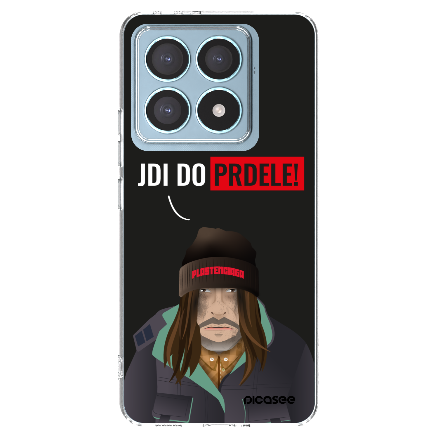 Picasee silikonski prozorni ovitek za Xiaomi 14T Pro - Bezďák