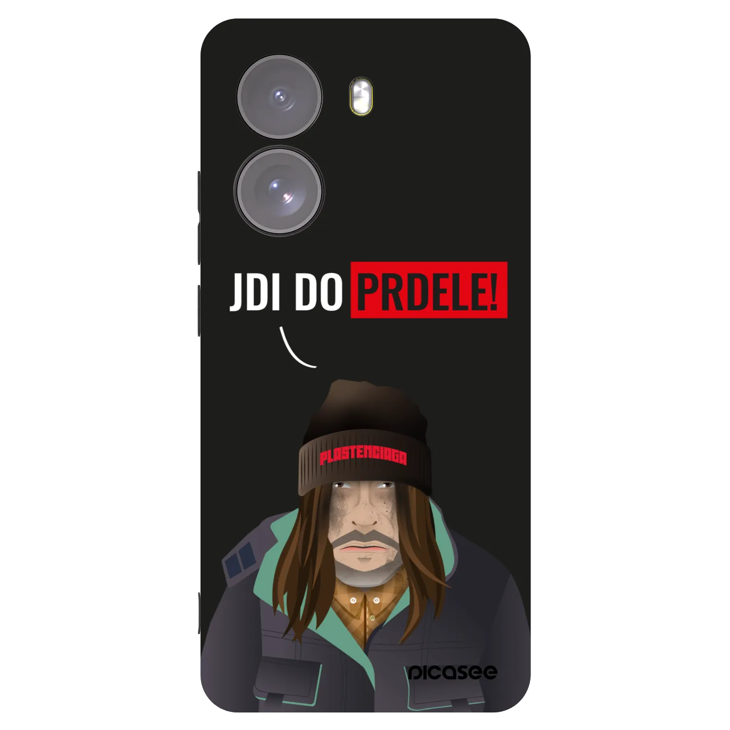Picasee silikonski črni ovitek za Xiaomi Poco X7 - Bezďák