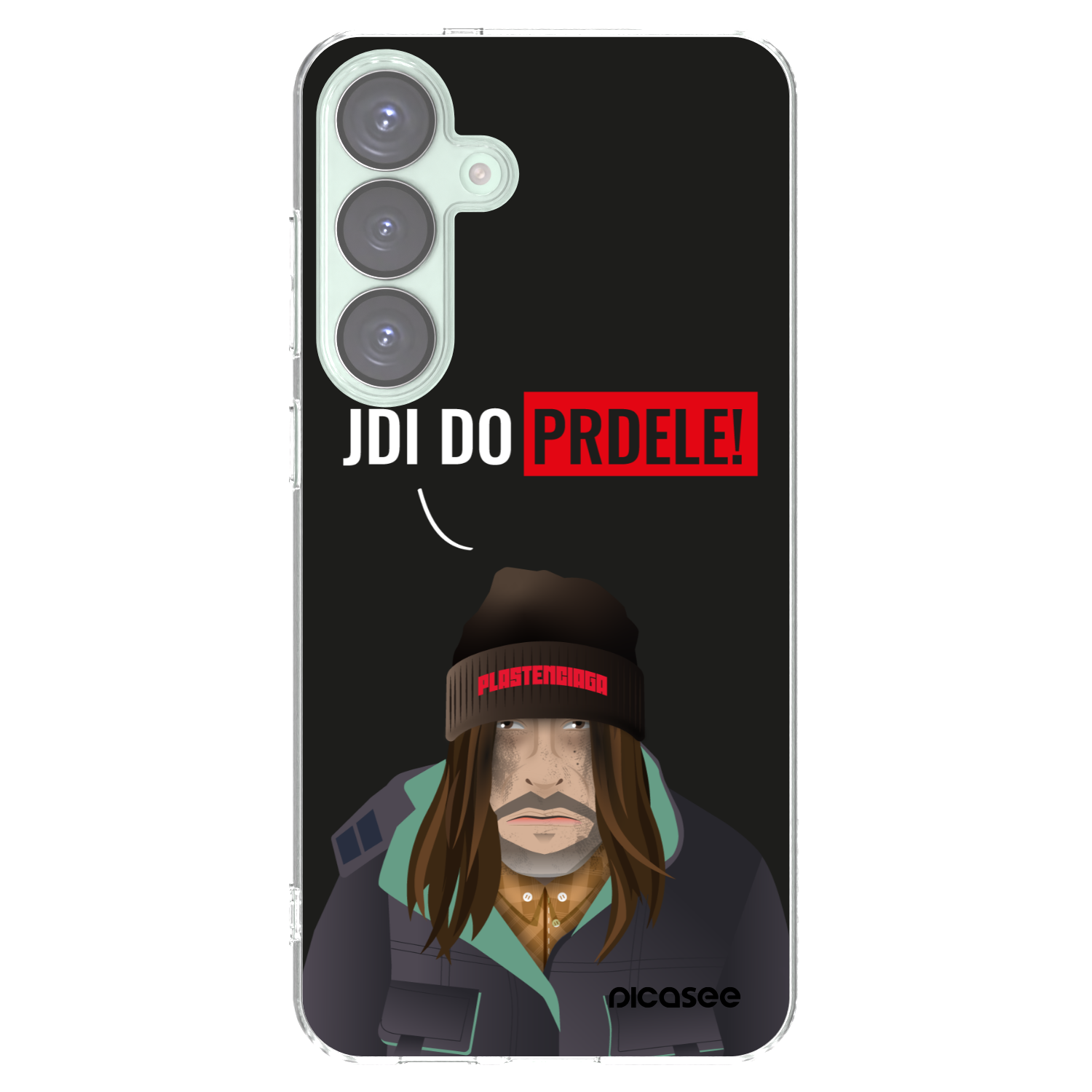 Picasee silikonski prozorni ovitek za Samsung Galaxy S25+ 5G - Bezďák