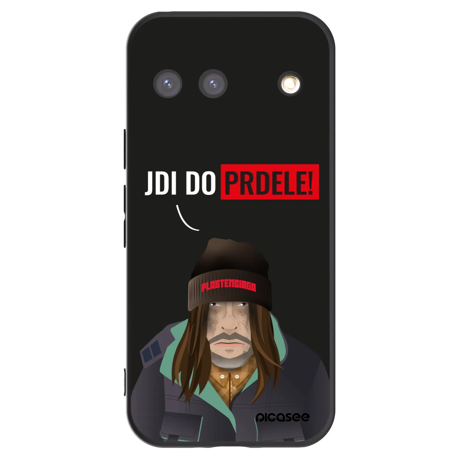 Picasee silikonski črni ovitek za Google Pixel 9 - Bezďák