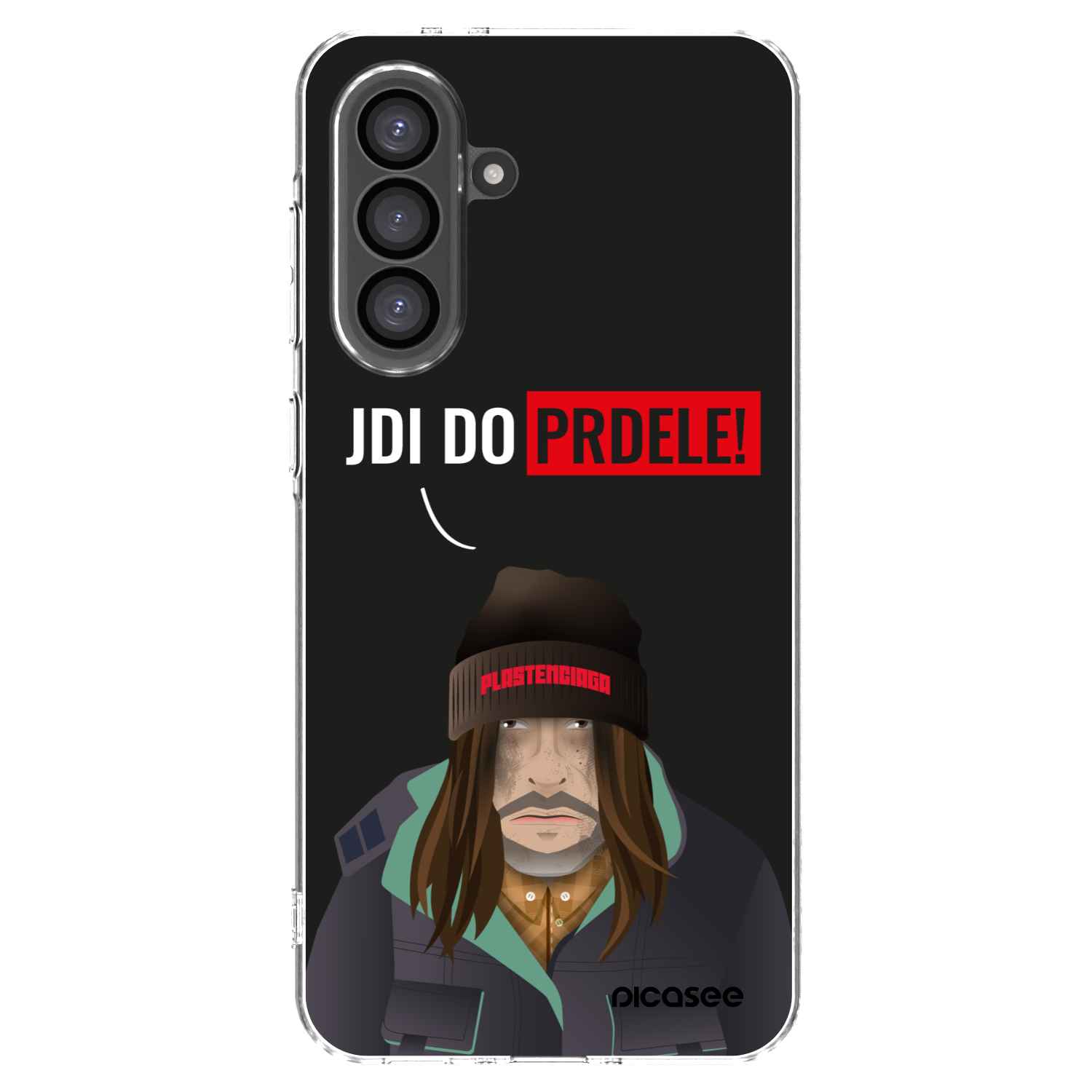 Picasee silikonski prozorni ovitek za Samsung Galaxy A36 5G - Bezďák