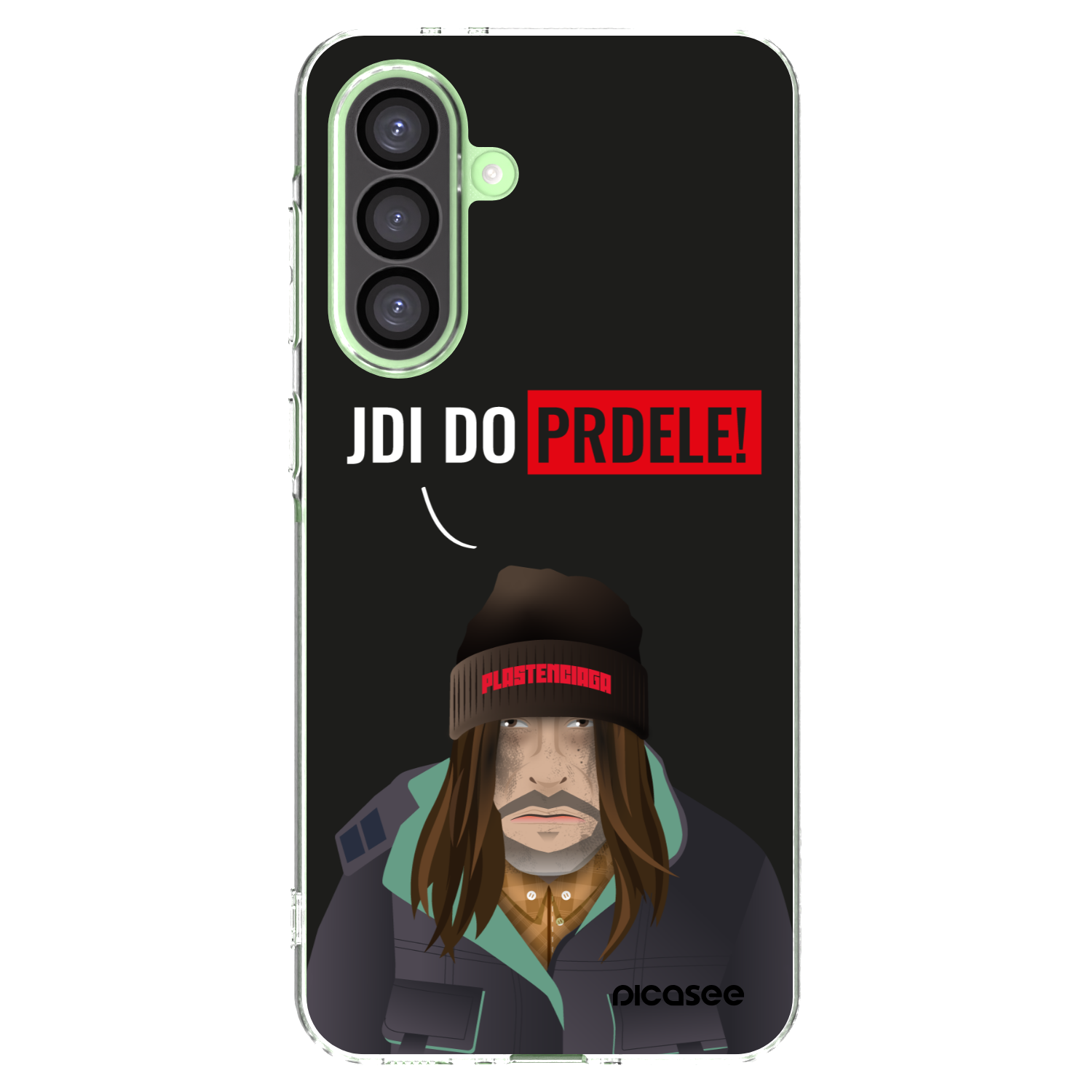 Picasee silikonski prozorni ovitek za Samsung Galaxy A26 5G A266B - Bezďák