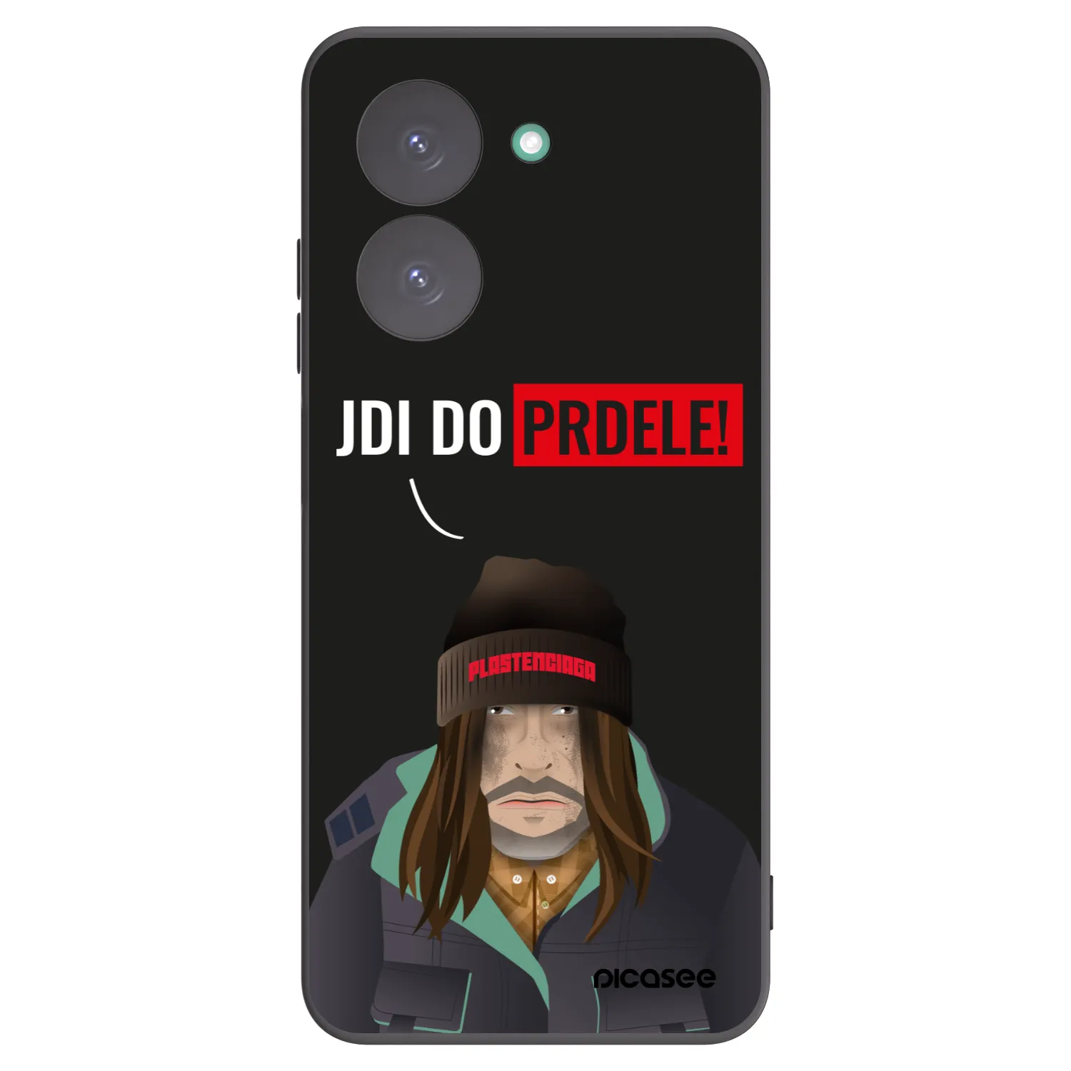 Picasee silikonski črni ovitek za Xiaomi Redmi A5 - Bezďák