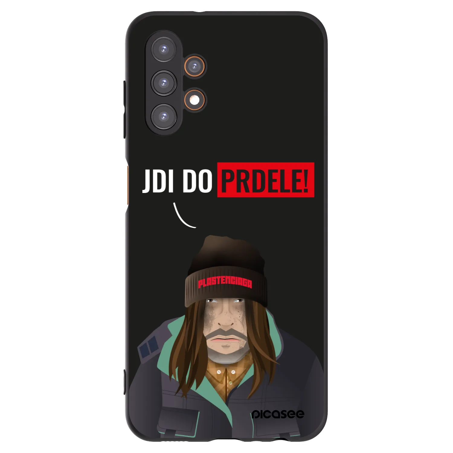 Picasee silikonski črni ovitek za Samsung Galaxy A13 5G - Bezďák