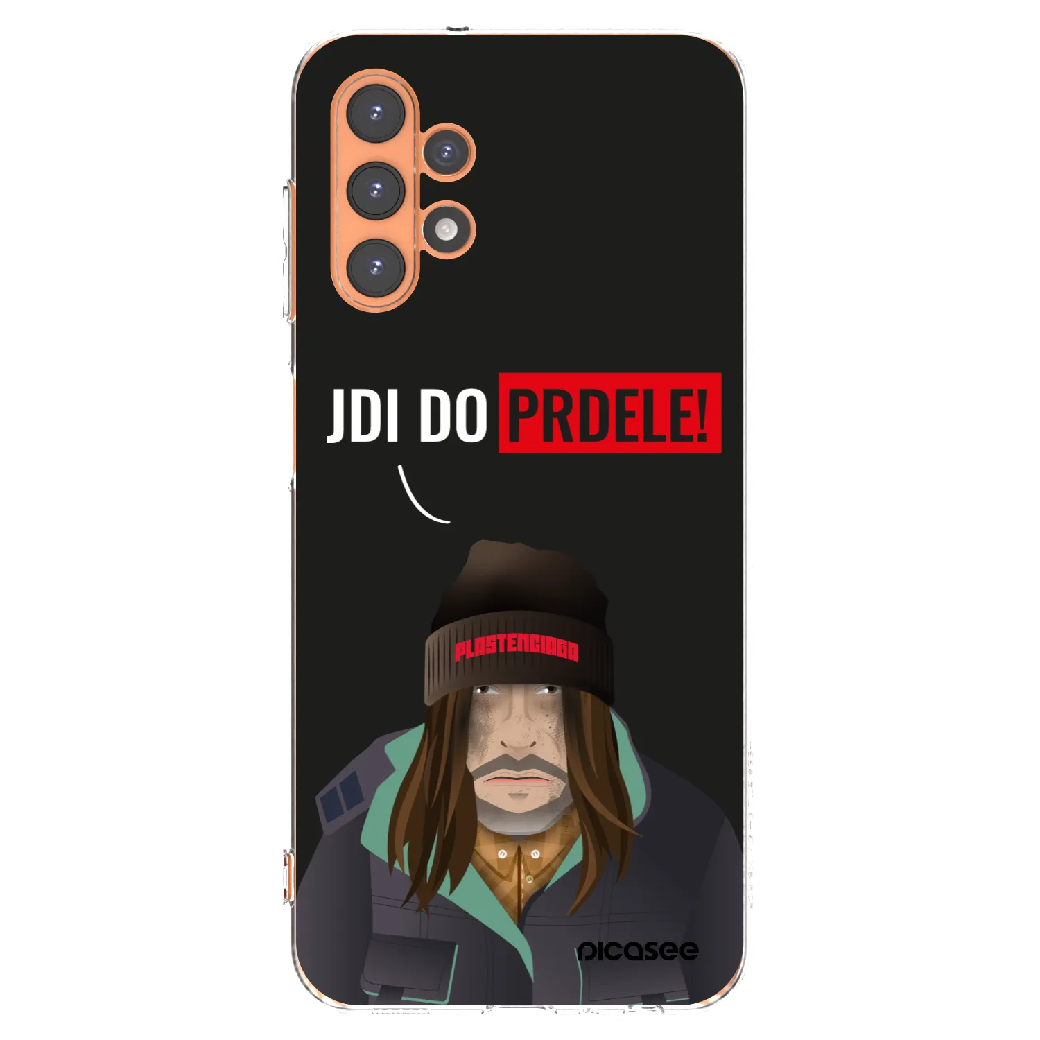 Picasee silikonski prozorni ovitek za Samsung Galaxy A13 5G - Bezďák