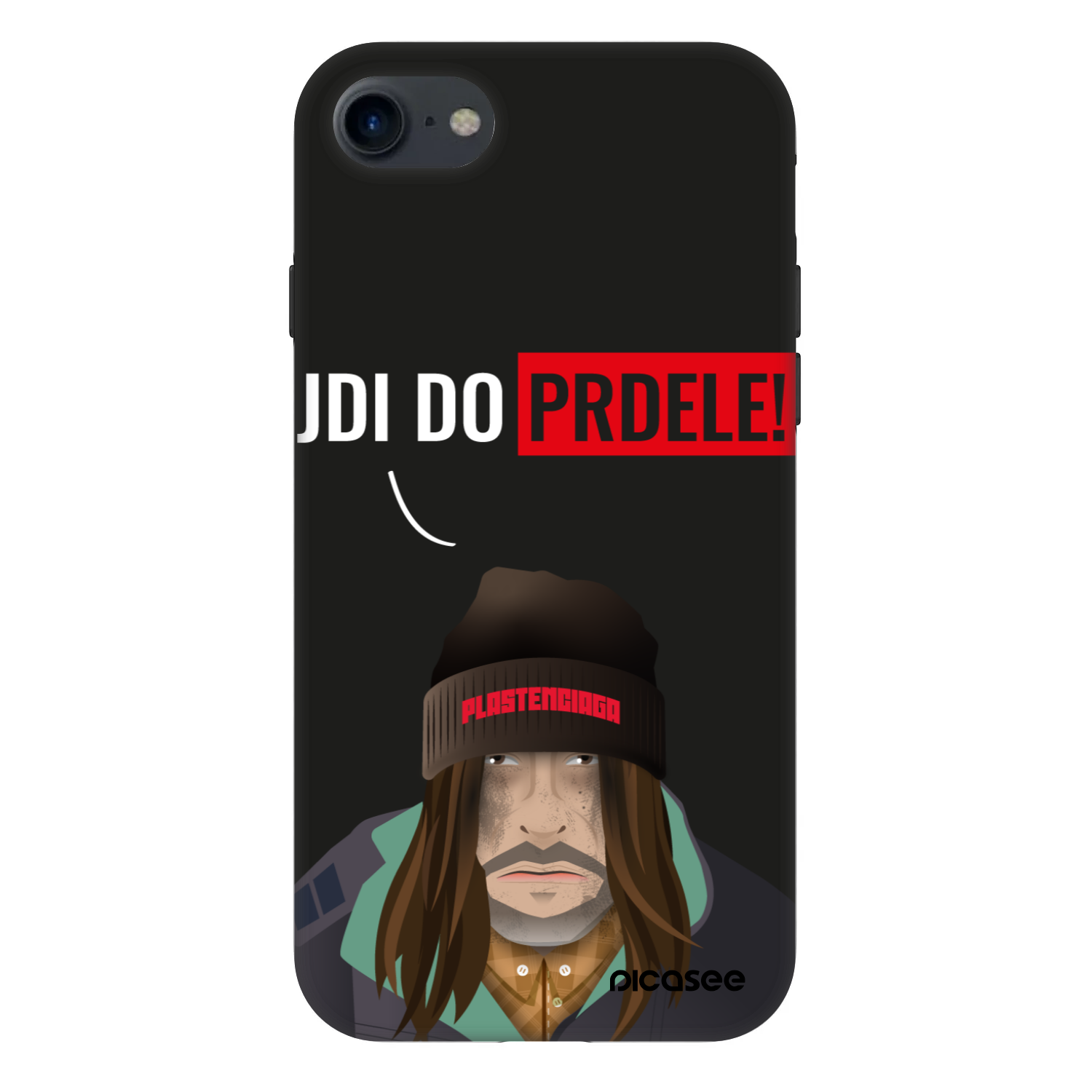 Picasee Fashion Case za Apple iPhone SE 2022 - Bezďák