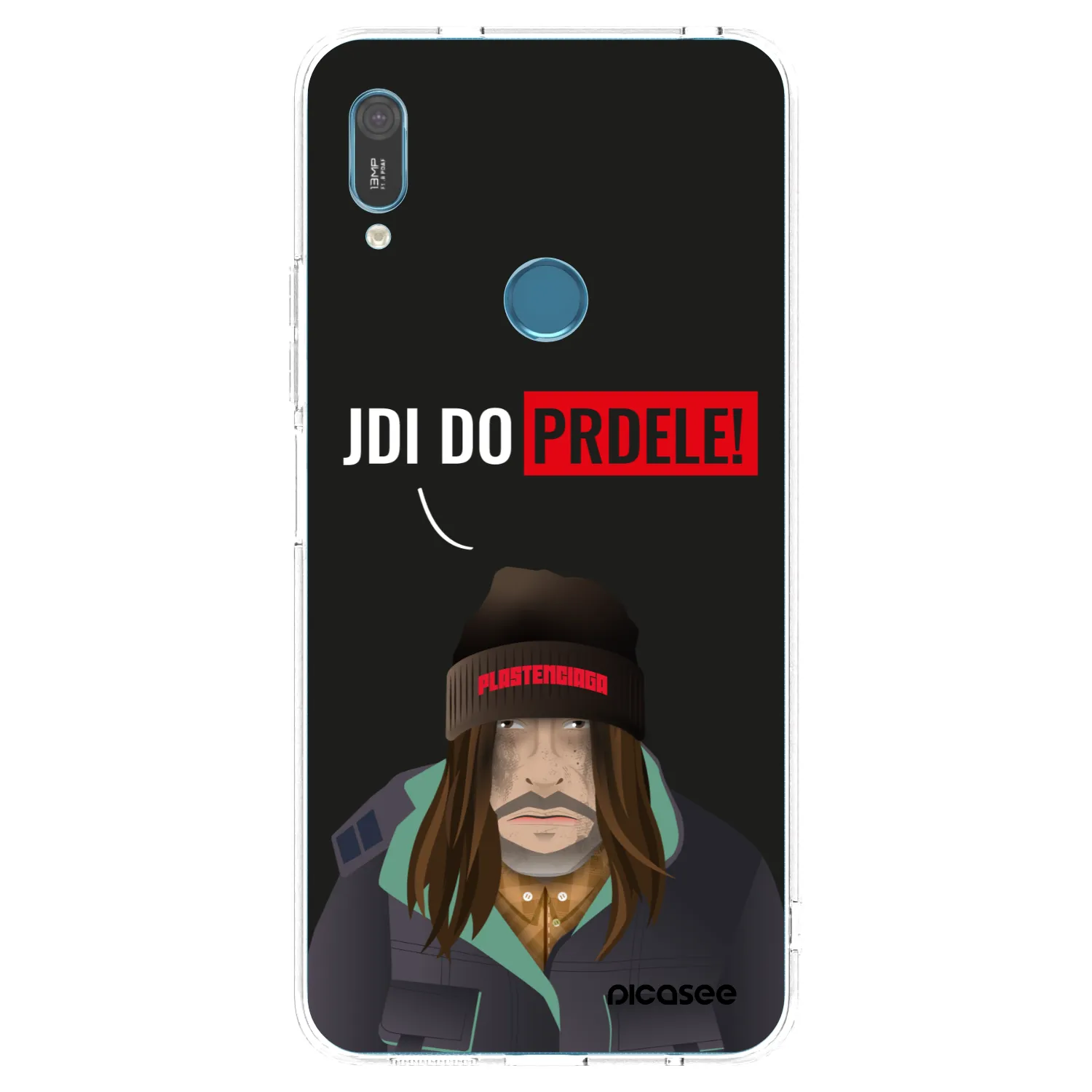 Picasee silikonski prozorni ovitek za Huawei Y6 2019 - Bezďák