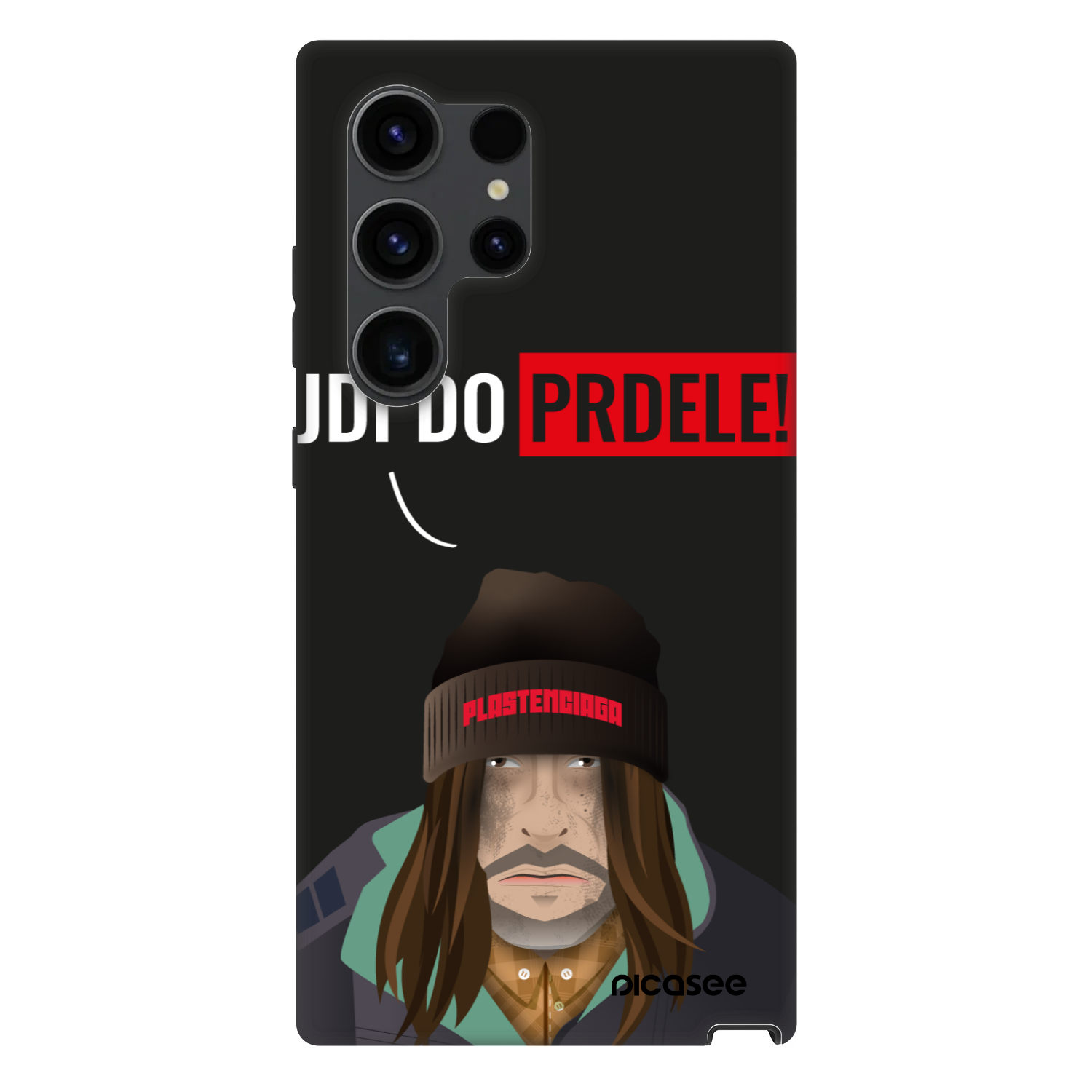 Picasee Fashion Case PowerShare pro Samsung Galaxy S24 Ultra S928B 5G - Bezďák