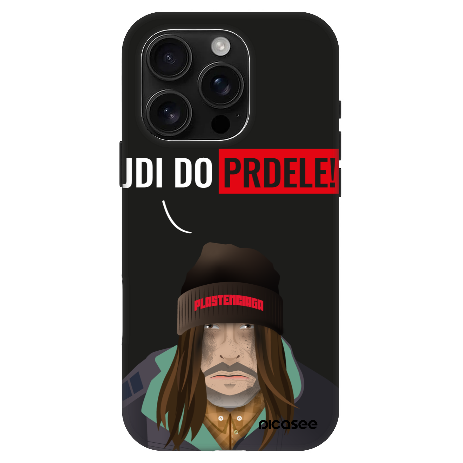 Picasee Fashion Case MagSafe za Apple iPhone 16 Pro - Bezďák