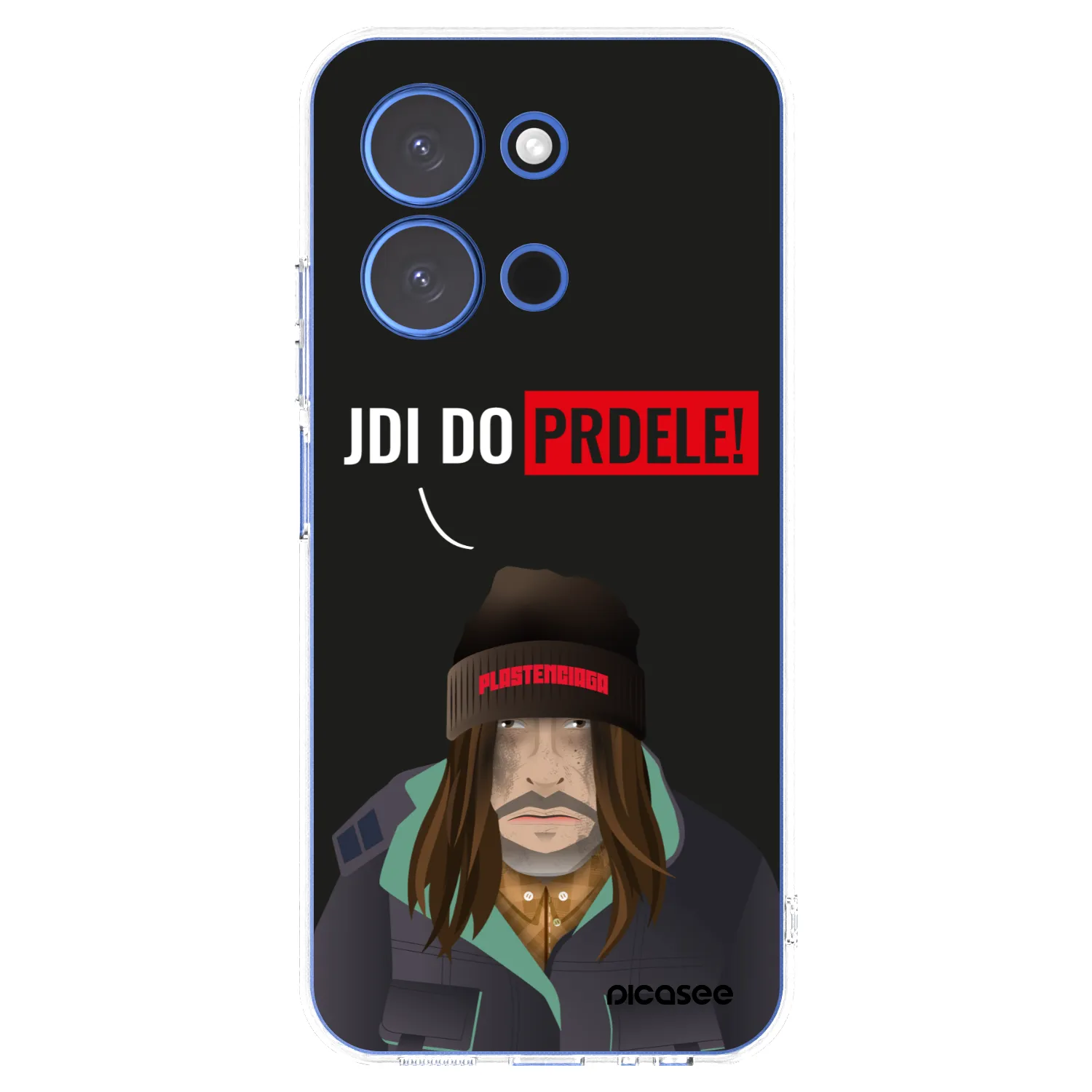 Picasee silikonski prozorni ovitek za Xiaomi Redmi 15C 4G - Bezďák