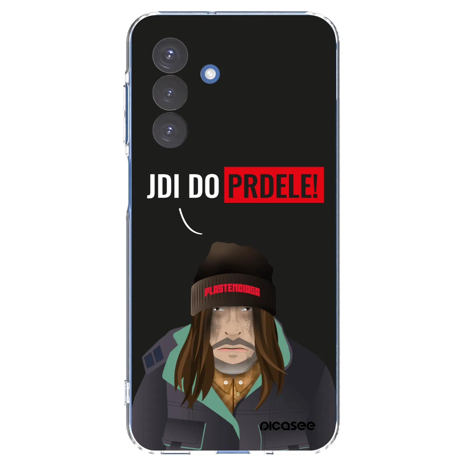 Picasee silikonski prozorni ovitek za Samsung Galaxy A17 5G - Bezďák