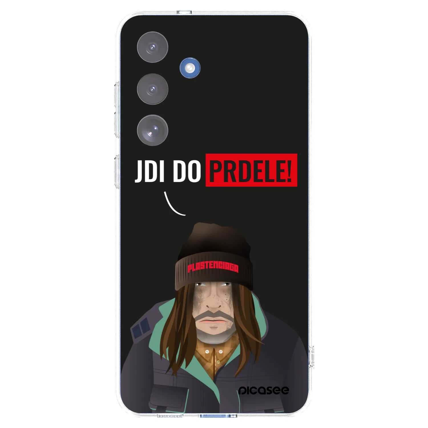 Picasee silikonski prozorni ovitek za Samsung Galaxy S25 FE 5G - Bezďák