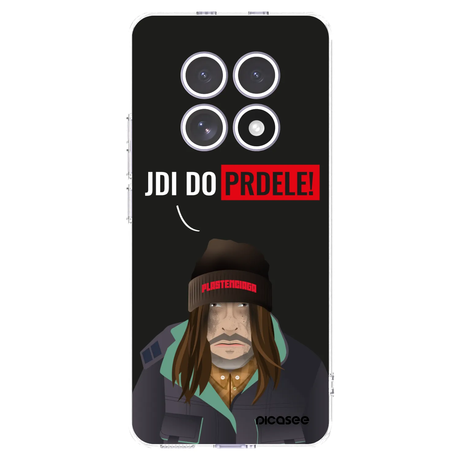 Picasee silikonski prozorni ovitek za Xiaomi Redmi Note 15 - Bezďák