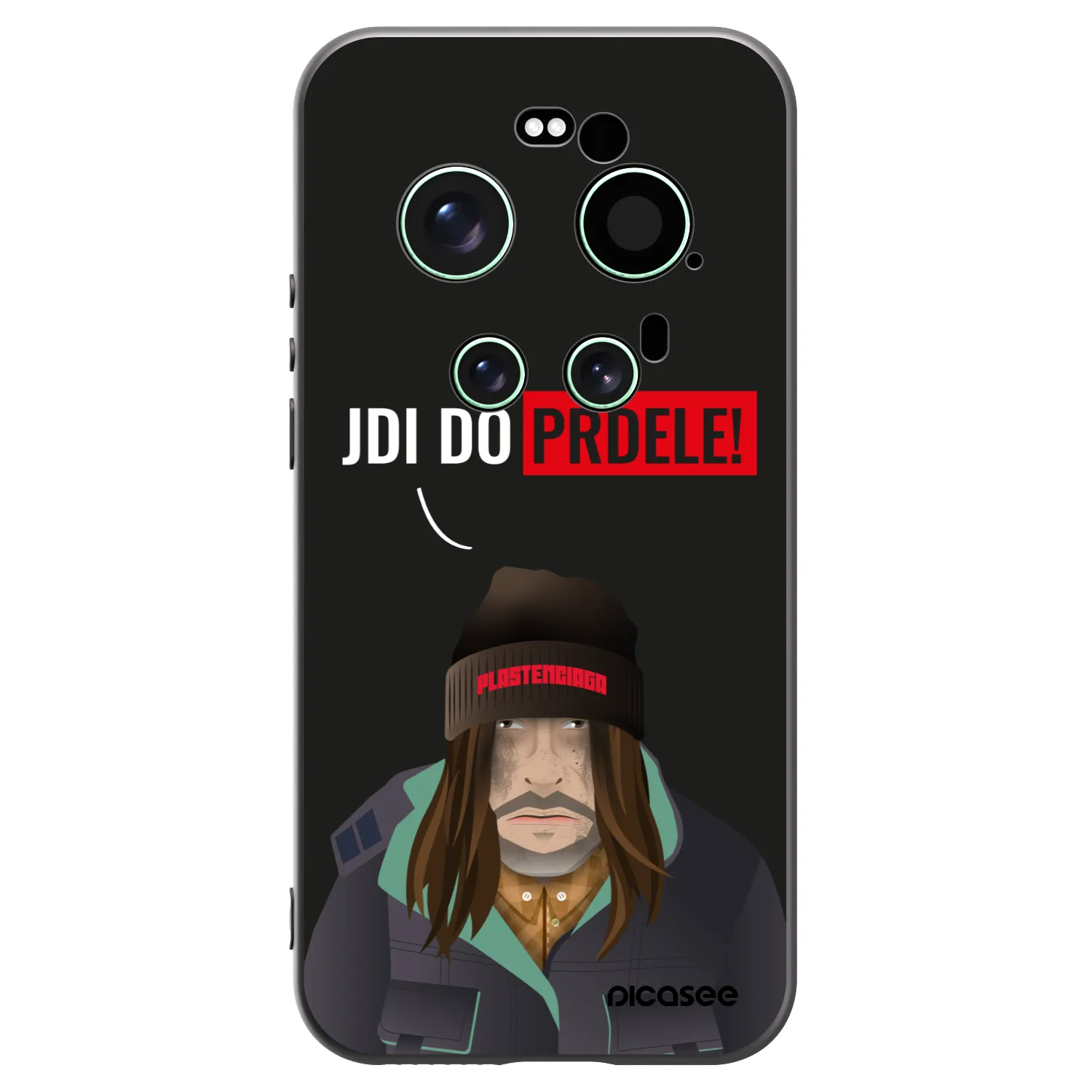 Picasee silikonski črni ovitek za Xiaomi 17 Ultra - Bezďák