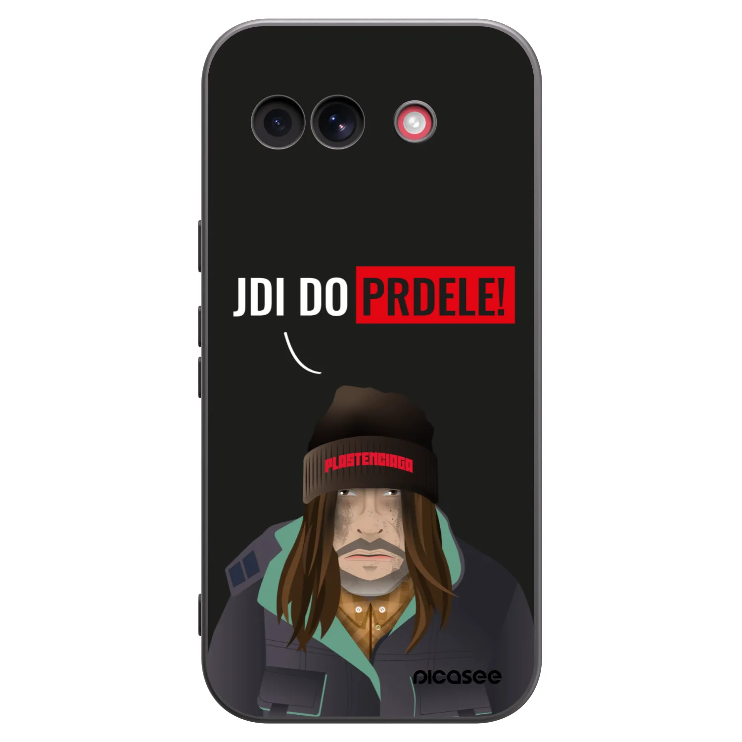 Picasee silikonski črni ovitek za Google Pixel 10a - Bezďák