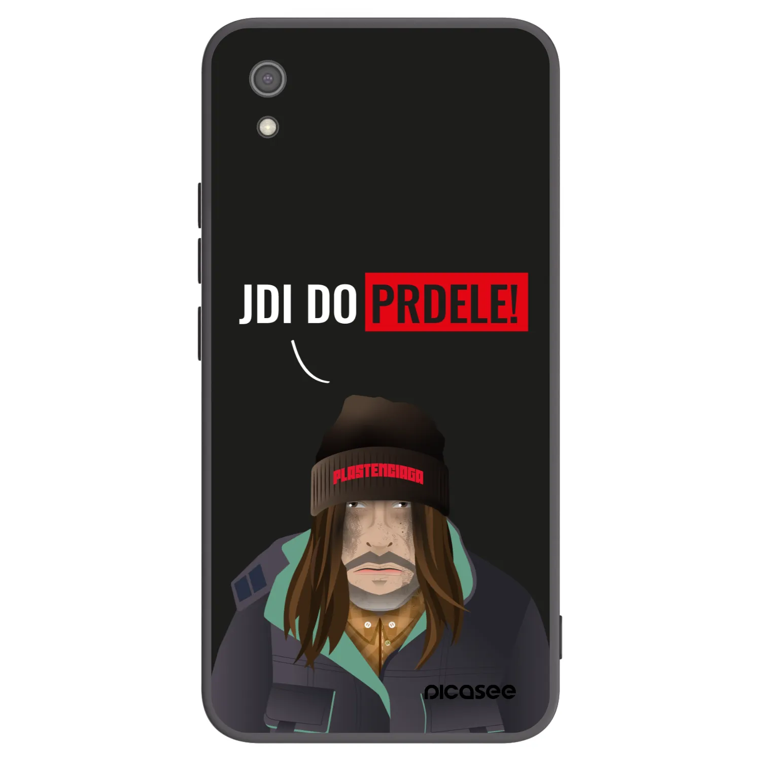 Picasee silikonski črni ovitek za Xiaomi Redmi 7A - Bezďák