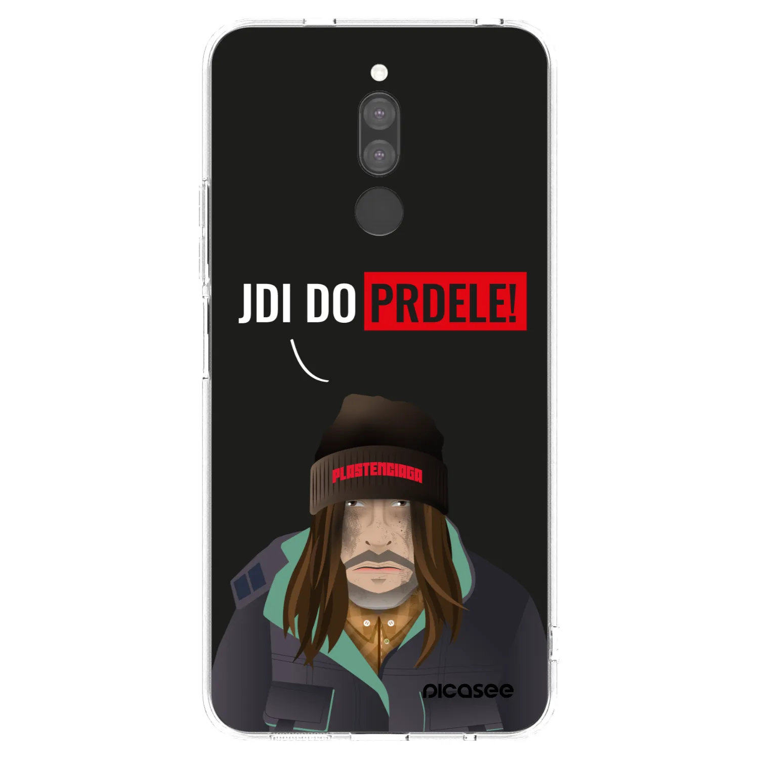 Picasee silikonski prozorni ovitek za Xiaomi Redmi 8 - Bezďák