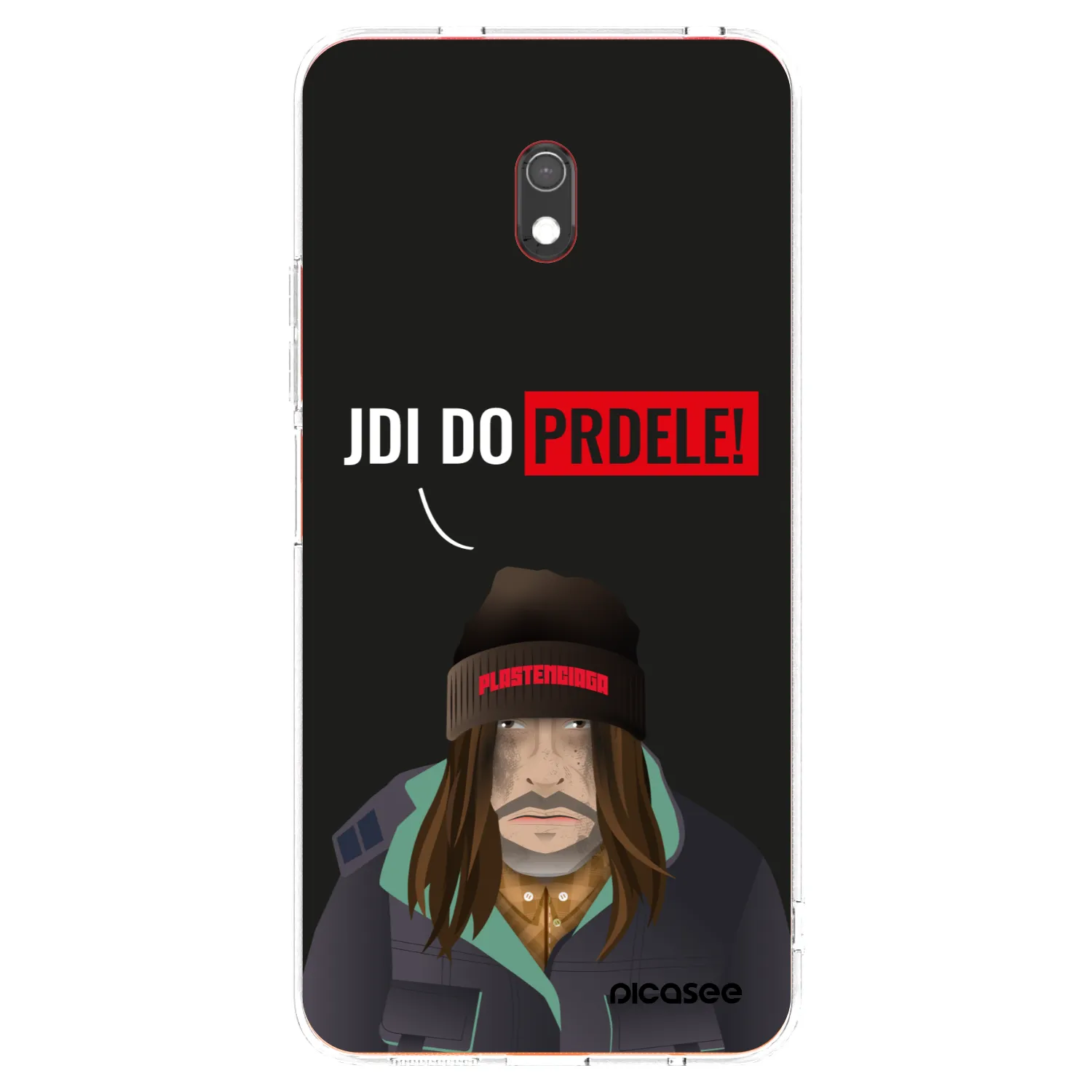 Picasee silikonski prozorni ovitek za Xiaomi Redmi 8A - Bezďák