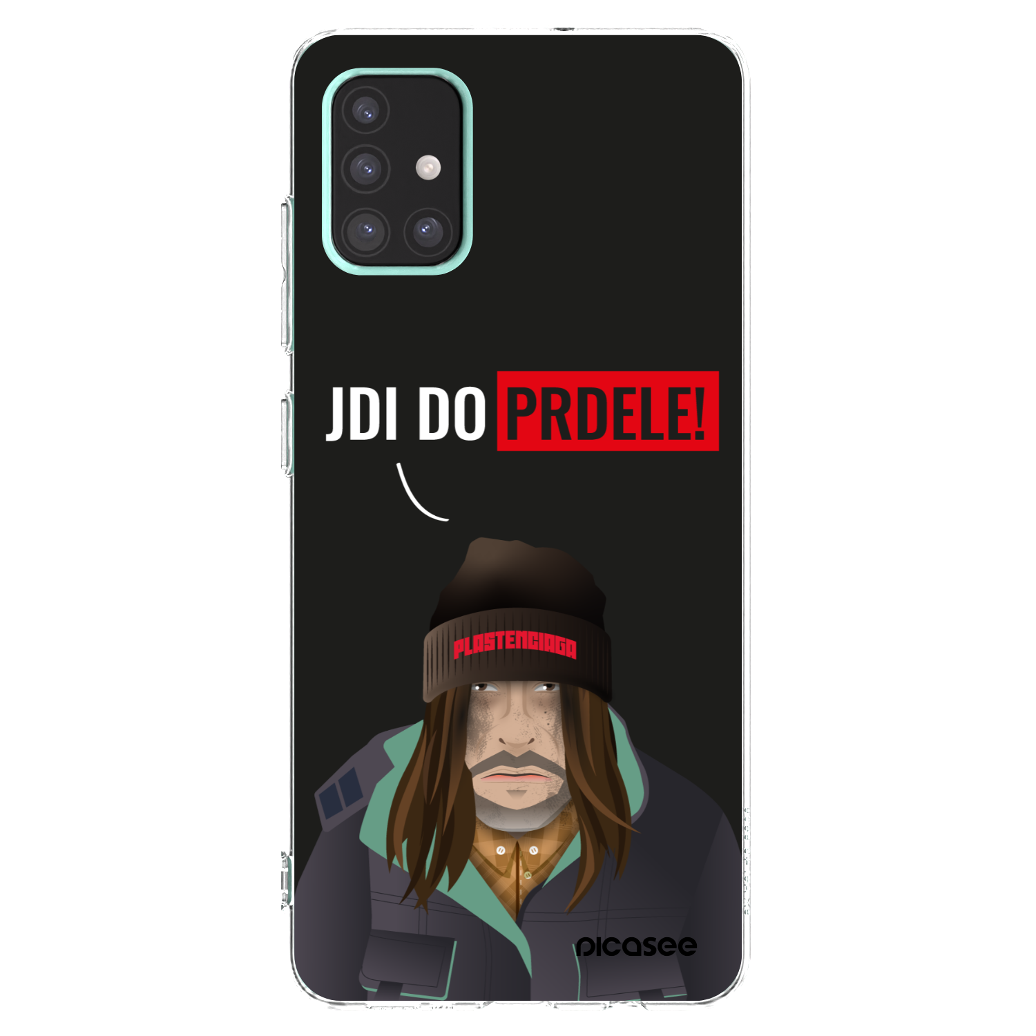 Picasee silikonski prozorni ovitek za Samsung Galaxy A51 A515F - Bezďák