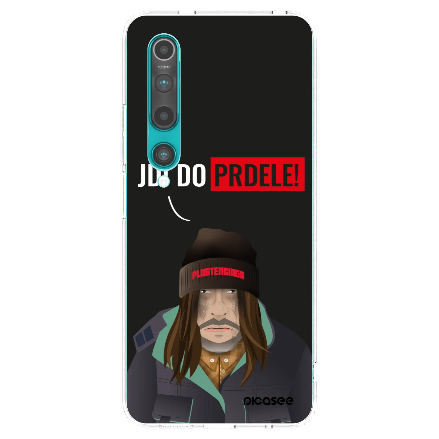 Picasee silikonski prozorni ovitek za Xiaomi Mi 10 - Bezďák