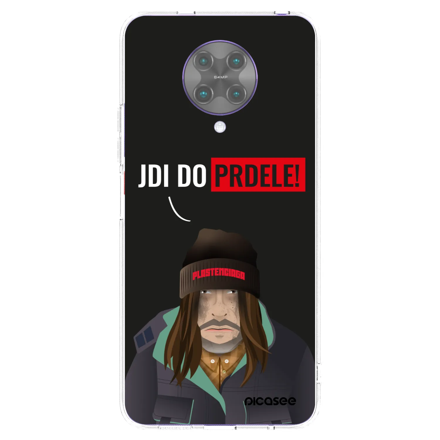 Picasee silikonski prozorni ovitek za Xiaomi Poco F2 Pro - Bezďák