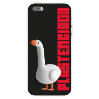 Picasee silikonski prozorni ovitek za Apple iPhone 5/5S/SE - Kiky Ricky