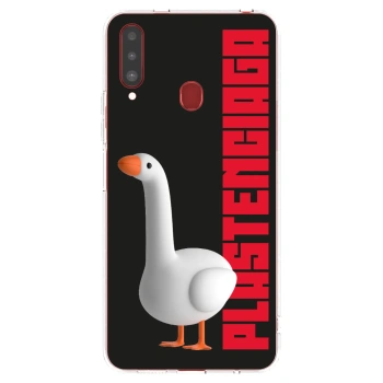 Picasee silikonski prozorni ovitek za Samsung Galaxy A20s - Kiky Ricky