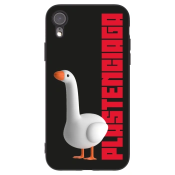 Picasee silikonski črni ovitek za Apple iPhone XR - Kiky Ricky