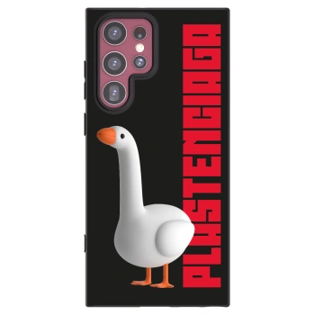 Picasee silikonski črni ovitek za Samsung Galaxy S22 Ultra 5G - Kiky Ricky