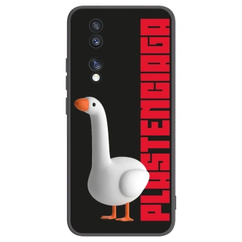 Picasee silikonski črni ovitek za Honor 70 - Kiky Ricky
