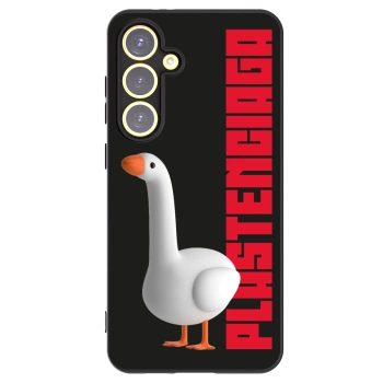 Picasee silikonski črni ovitek za Samsung Galaxy S24 FE S721B - Kiky Ricky