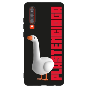 Picasee silikonski črni ovitek za Huawei P30 - Kiky Ricky