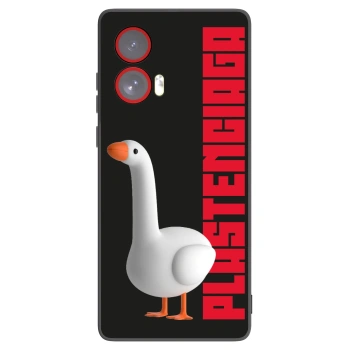 Picasee silikonski črni ovitek za Motorola Edge 50 Fusion - Kiky Ricky