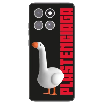 Picasee silikonski črni ovitek za Motorola Edge 60 Fusion - Kiky Ricky
