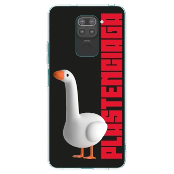 Picasee silikonski črni ovitek za Xiaomi Redmi Note 9 - Kiky Ricky